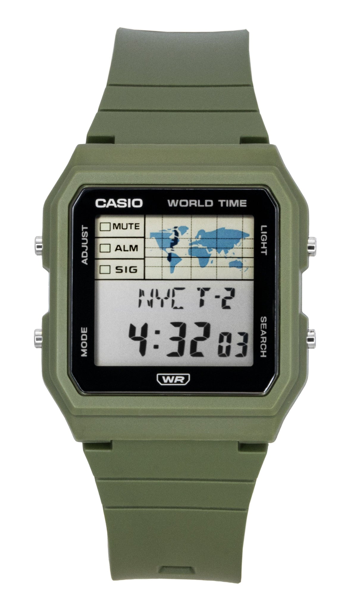 Casio POP Digital Bio-Based Resin Strap Quartz LF-30W-3A Unisex Watch