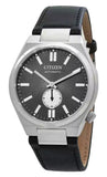 Citizen Tsuyosa Small Second Leather Strap Grey Dial Automatic NK5010-01H Men's Watch