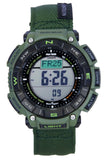 Casio Pro Trek Climber Line Digital Cloth Strap Solar PRG-340B-3 100M Men's Watch