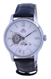 Orient Classic Sun And Moon Open Heart Automatic RA-AS0011S10B RA-AS0011S30B Men's Watch
