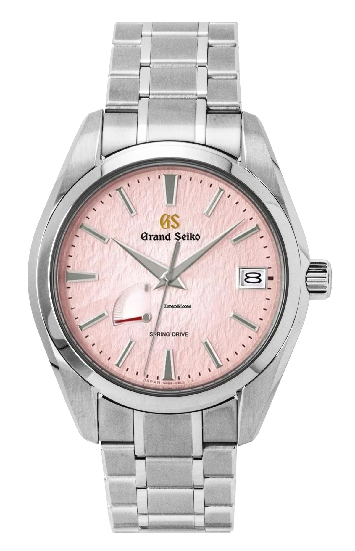 Grand Seiko Heritage Limited Edition 20th Anniversary Titanium Pink Dial Automatic SBGA497G 100M Men's Watch