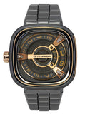 Sevenfriday M-Series Stainless Steel Black Dial Automatic M2/02M SF-M2-02M Men's Watch