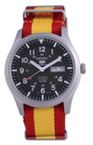 Seiko 5 Sports Military Automatic Polyester SNZG09K1-var-NATO29 100M Men's Watch