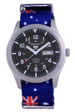 Seiko 5 Sports Military Automatic Polyester SNZG09K1-var-NATO30 100M Men's Watch