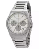 Seiko Discover More Classic Chronograph Stainless Steel White Dial Quartz SSB451P1 100M Men's Watch