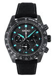 Seiko Prospex Black Series Night Vision Speedtimer Chronograph Black Dial Solar SSC923P1 100M Men's Watch