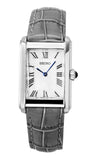 Seiko Classic Leather Strap White Dial Quartz SWR099P1 Women's Watch
