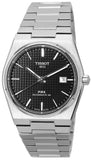 Tissot PRX T-Classic Powermatic 80 Stainless Steel Black Dial T137.407.11.051.00 T1374071105100 100M Men's Watch