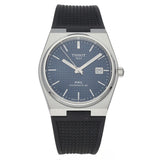 Tissot PRX T-Classic Powermatic 80 Rubber Strap Blue Dial Automatic T137.407.17.041.00 100M Men's Watch