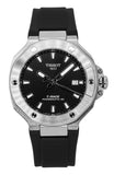 Tissot T-Race Powermatic 80 Silicone Strap Black Dial Automatic T141.807.17.051.00 100M Men's Watch