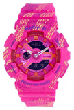 Refurbished Casio Baby-G Analog Digital Resin Strap Multicolor Dial Quartz BA-110TX-4A 100M Women's Watch