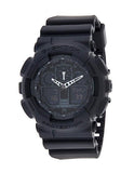 Refurbished Casio G-Shock Analog Digital Black Dial Quartz GA-100-1A1 200M Men's Watch
