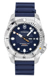 Victorinox Dive Pro Rubber Strap Matt Blue Dial Automatic Diver's 241995 300M Men's Watch
