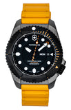 Victorinox Dive Pro Rubber Strap Matt Black Dial Automatic Diver's 241996 300M Men's Watch