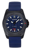 Victorinox I.N.O.X Rubber Strap Blue Dial Automatic Diver's 242022-1 200M Men's Watch With Gift Set