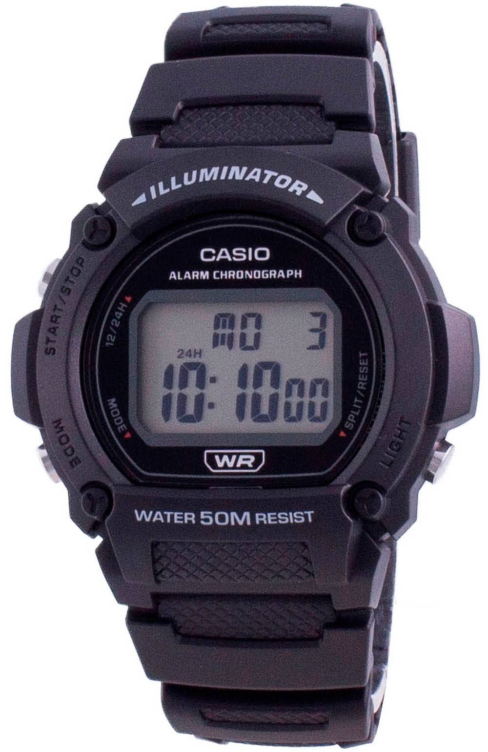 Casio Youth Illuminator Digital W-219H-1A W-219H-1 Men's Watch