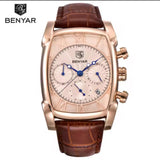 Benyar 5113 Rose Gold Man Quartz