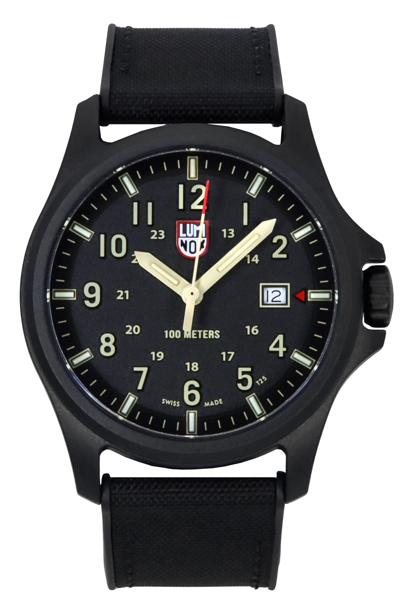 Luminox Atacama Field Rubber Strap Black Dial Quartz XL.1970.SET 100M Men's Watch With Extra Strap