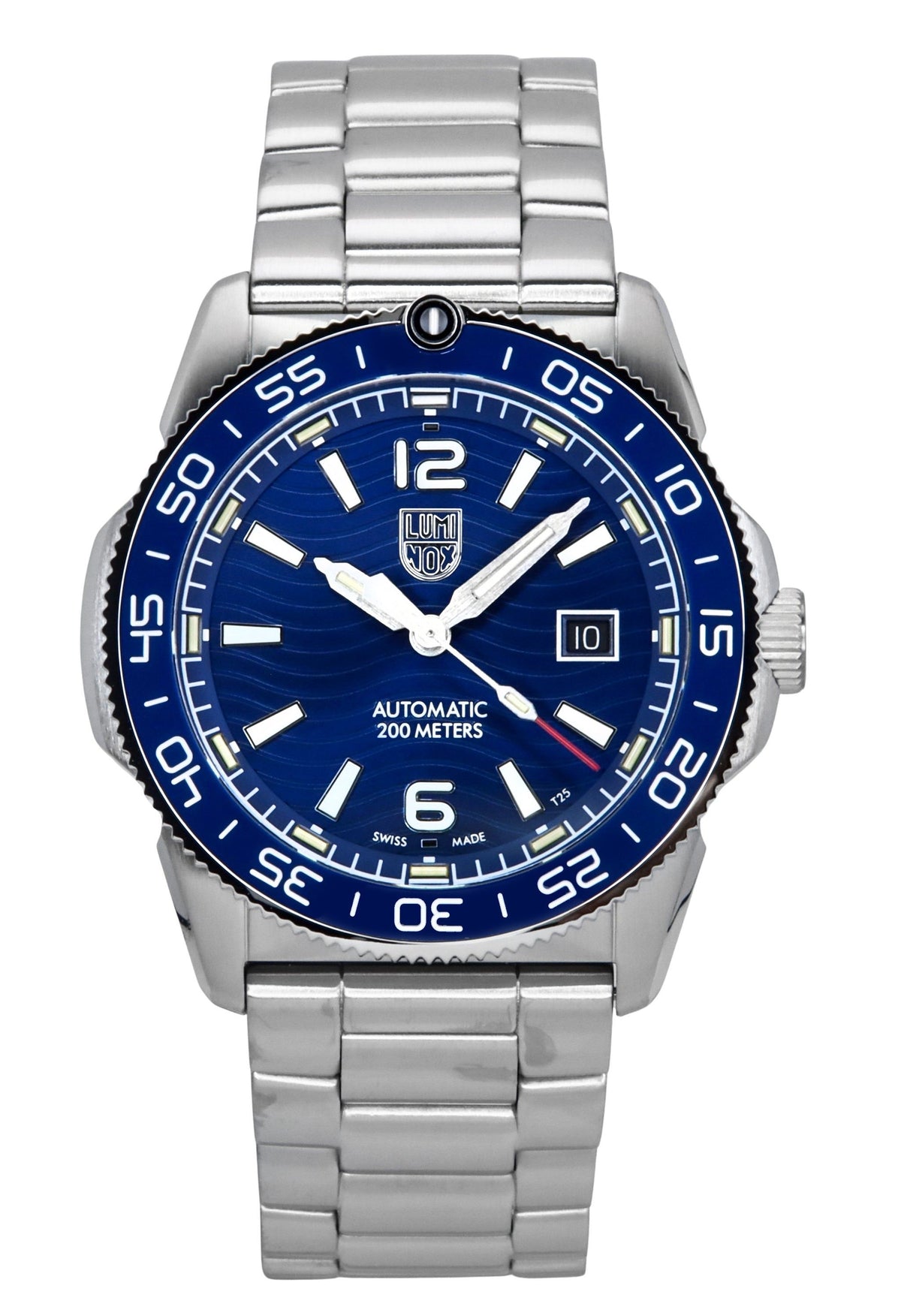 Luminox Pacific Diver Stainless Steel Blue Dial Automatic XS.3104 200M Men's Watch