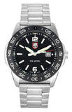 Luminox Pacific Diver Stainless Steel Black Dial Quartz XS.3122 200M Men's Watch
