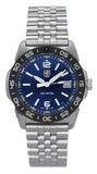 Luminox Pacific Diver Ripple Stainless Steel Blue Dial Quartz XS.3123M.SET.1 200M Men's Watch With Extra Strap
