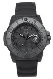 Luminox Navy Seal Foundation Rubber Strap Black Dial Quartz Diver's XS.3601.BO.NSF 200M Men's Watch